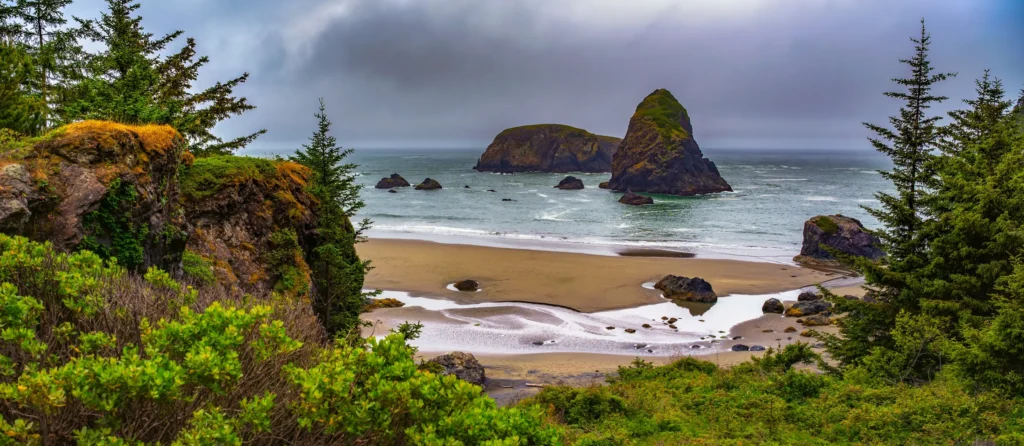 Beach landscape at Samuel H. Boardman State Scenic Corridor