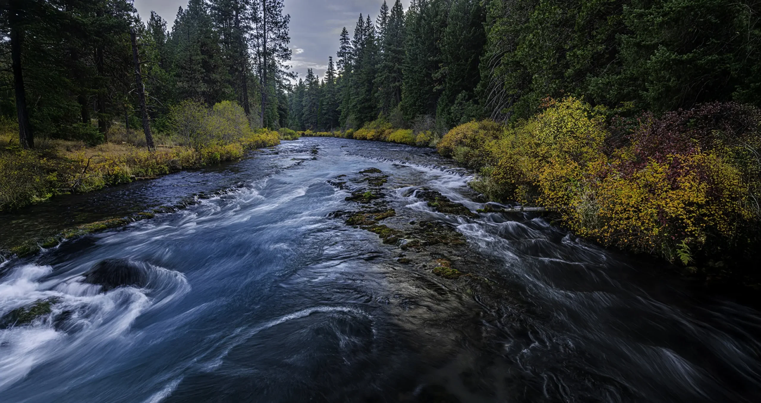 Wizard Falls on the Metolius River in Oregon