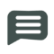 Chat bubble icon