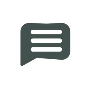 Chat bubble icon